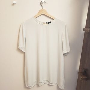 Eileen Fisher Silk Tunic Tee